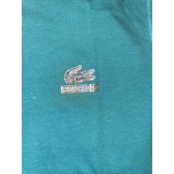 Lacoste X Concepts Mens T Shirt Blue Size XS - Picture 2 of 5